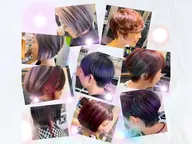 【ブリーチ+カラー＋カット】　外国人風☆　　　　+トリートメント+スパ　18400円​〜​