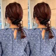 💐 カラー ＋ ヘアセット 【お忙しい方にオススメ⋆ 当日綺麗に🌜】