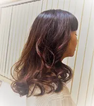 イルミナカラー ＋抗酸化+ カット+高濃度炭酸泉スパ+肩頭皮マッサージ＋眉カット