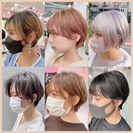 【🥨完全メニュー🥨】🍩小顔矯正カット➕髪質改善カラー➕5step超音波プレックストリートメント🍩