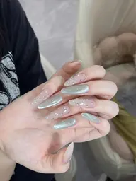 チップ長さ出し10本&アートし放題(パーツ込み)⭐︎120分間