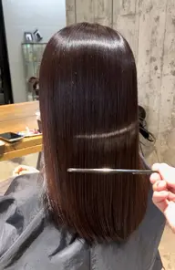 カラー+髪質改善ULTOWAトリートメント+マイクロバブル