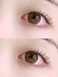 【80本】フラットラッシュ💘ナチュラルデザイン♡̷