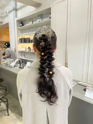 【結婚式などのイベント前に】ヘアセット🦋