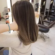 カット＋グラデーションカラー🌈✨#裾カラー