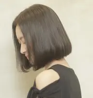 髪の広がり解消＋髪質改善ボリュームダウン＆毛先カット&超音波トリートメント ＆ナノスチーム