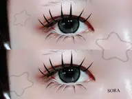 マツエク上下💖セーブル／フラットラッシュ✨上100本✨下40本