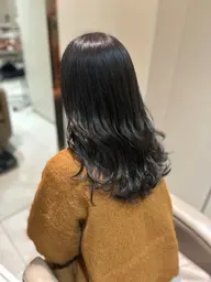 🫧透明感が叶う🫧カット+透明感カラー(アディクシー/イルミナ)+ケアトリートメント　10700→8700円