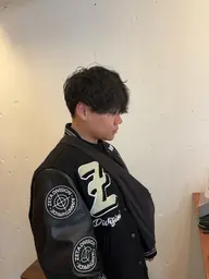 メンズカット👩🏻‍🚀＋デザインパーマ💈+トリートメント〖パーマでイメチェンしたい方コチラ🕺🏻〗