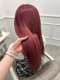 ケアブリーチダブルカラー＋3STEPトリートメント🧸🤍