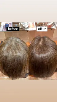 ヘアマニキュア 白髪染めリタッチ