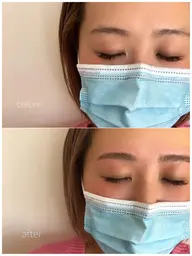 《眉毛のお手入れが苦手な方へ》眉ワックス脱毛（メイク込み）で自己処理要らずの眉毛に🌿