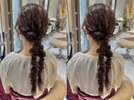 🌼パーティーヘアセット🌼