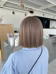 【新規様早割10時​〜​13時限定】ケアブリーチWカラー＋Aujua超音波トリートメント🌿※シャンプーブロー込み