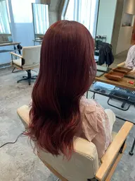 【💕✨暗髪卒業‼︎ブリーチなしダブルカラー+カット✨💕】