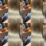 【🔶ダブルカラー🔶】デザインカット＋つやつやWカラー+3step Aujua✨