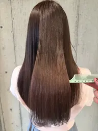 🌱‬‪【初めての方のクーポン1回目まで】🌱‬‪　　カット＋透け感up透明感ワンカラー＋補修トリートメント#暖色