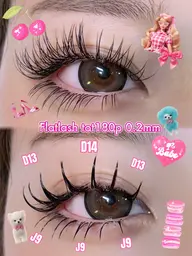 4/8🈳❗️【U30限定⟡.·*.マツエクモデル*.+ﾟ】フラットラッシュ100本➕下マツエク40本 ☆オフあり✨