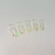 オフなし　ラメグラデーション💅