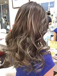 カット&ヘアカラー&3Dハイライトシールエクステ20枚まで❤︎
