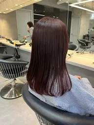 🍓こっくり暖色カラー🍓➕高保湿ナノスチームトリートメント