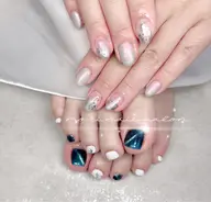 ハンドorフット セット100 種類デザインコース(ソーファー席☆フットバス付 ☆)¥16980