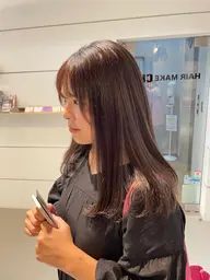 透明感カラー +前髪顔まわりcut🎀✨