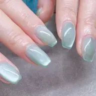 ☀️スカルプ/長さだし10本☀️ マグネットワンカラー仕上げ