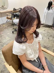 💜イルミナカラー + カット + 薬剤除去 💜