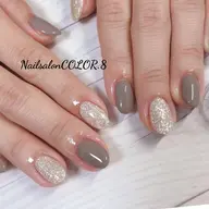 【オフ有り無しどちらでも可】ジェル2色🎀オシャレさんネイル💅