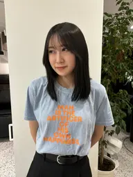 前髪縮毛矯正🥣✨[ドライブロープラス料金なし]