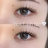 マツエク🎀 ✧*｡120本♪束感コーティング仕上げ!!♡