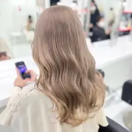 【✨️ケアもしたい方はこちら✨️】ブリーチありWカラー&髪質改善トリートメント🫧/コテ巻き仕上げ🤎