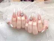 自爪カラーグラデーション