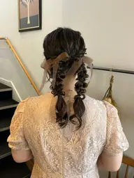 ヘアセット ＋ 耳つぼジュエリー 🐏