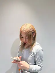 💥 ブリーチ+ワンカラー攻め色OK|色落ちまで計算