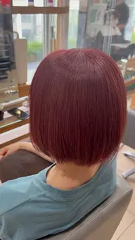 【✨ワンカラー✨】ブリーチなし🙆ロング料金あり【縮毛矯正/カラー/ボブ/レイヤー/日暮里/上野/西日暮里】