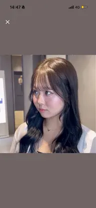 前髪カット✂️︎︎☁