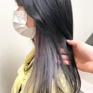 🌈【⭕️3回まで使える】インナーカラー(ブリーチ)+透明感カラー🌈