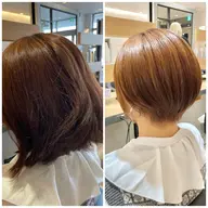✨【ショートカットの方専用】✨地毛風ストレート+2ステップトリートメント　#縮毛矯正#前髪#髪質改善#ボブ#ショートボブ