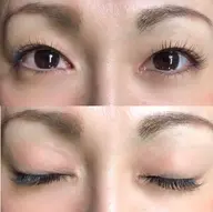 フラットラッシュ60分付け放題(120​〜​140本)自然な仕上がりに！