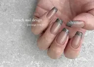 ハンド💅🏻【オフあり】バーチャルフレンチ🧤ベースカラー有りのフレンチになります✨