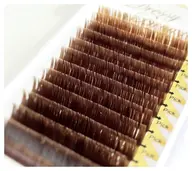 フラットラッシュ★ドレッシーブラウン　上付け放題