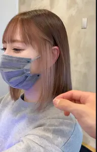 ✨💕【🥉女性人気NO.3🥉】イヤリングカラー+似合わせカット💕✨