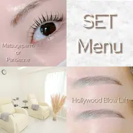 🌟垢抜け🍩🫶ハリウッドブロウリフト (Wax込み)×パリジェンヌ 🎀¥9450