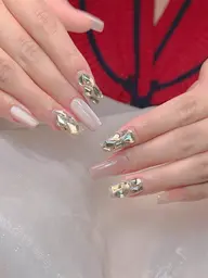 💕 大人気ワンホンネイル<美爪育成・フィルイン> カラー1000種以上、パーツ500種