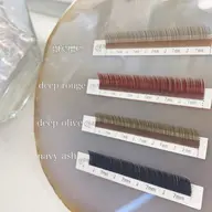 🌷カラーフラットラッシュ140本【 初回オフ無料 】アイパック&美容液コーティング付き👒