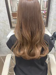 カット＋水素カラー＋髪質改善トリートメント