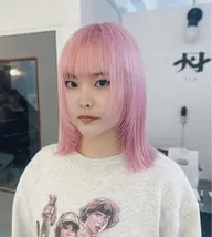 🥫カラーチャージ🥫〈ブリーチリタッチ+ワンカラー〉