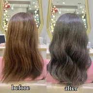 3月限定🌈平日限定🌈カット➕カラー➕オージュアトリートメント💓憧れ透明感、色素薄い系になれる